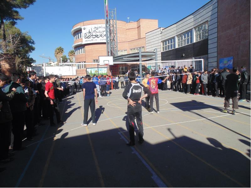 مسابقات والیبال به مناسبت دهه فجر 